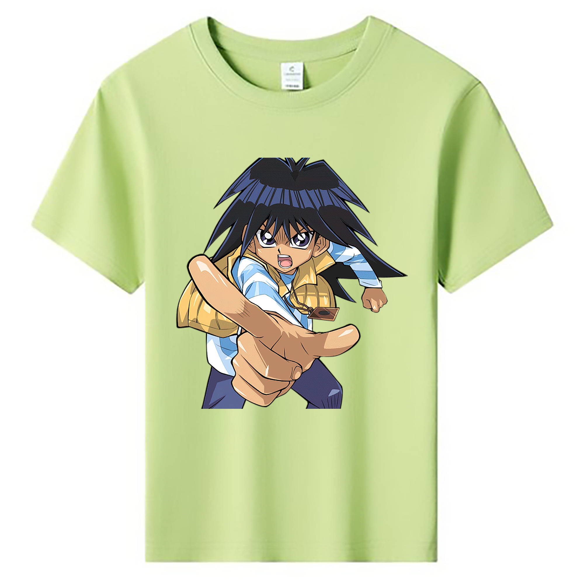（画像用） 遊☆戯☆王 Yu-Gi-Oh! 綿100％キッズTシャツ（フロントプリント）